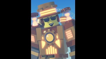 galaxy [my character] #vs titan brick battler #noobexperiment #roblox #edit