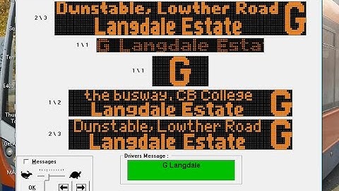 HELEN LIVE STREAM | Hanover Helen Centrebus Luton Blinds | Converting to Arriva SC Style