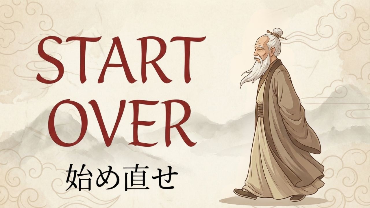 The Japanese Art of Starting Over | The Wisdom of the Tao