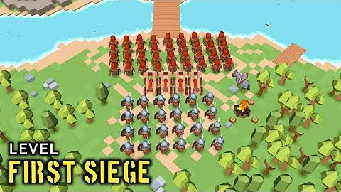 RTS Siege Up! - Medieval Warfare Strategy Game (First Siege) Walkthrough/Playthrough Video.