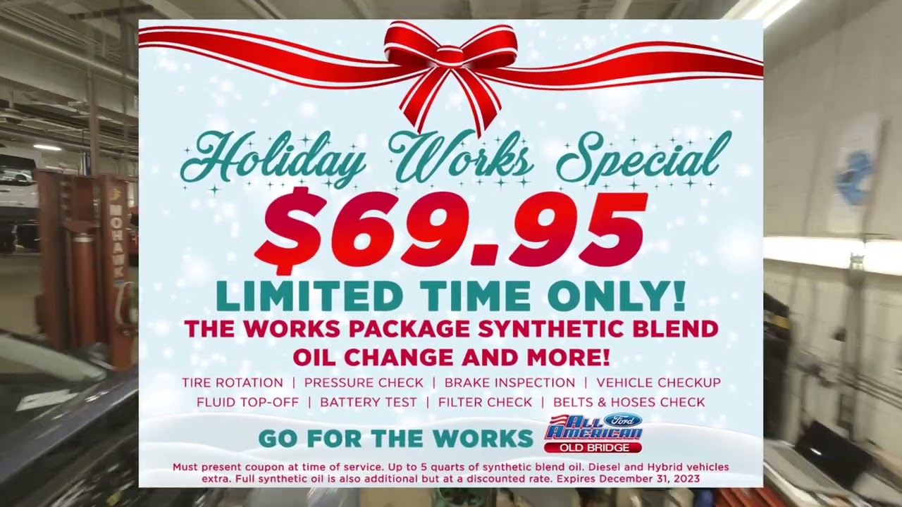All American Ford Service Center - Holiday Works Special!