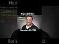 Happy birthday John Goodman, born June 20, 1952.