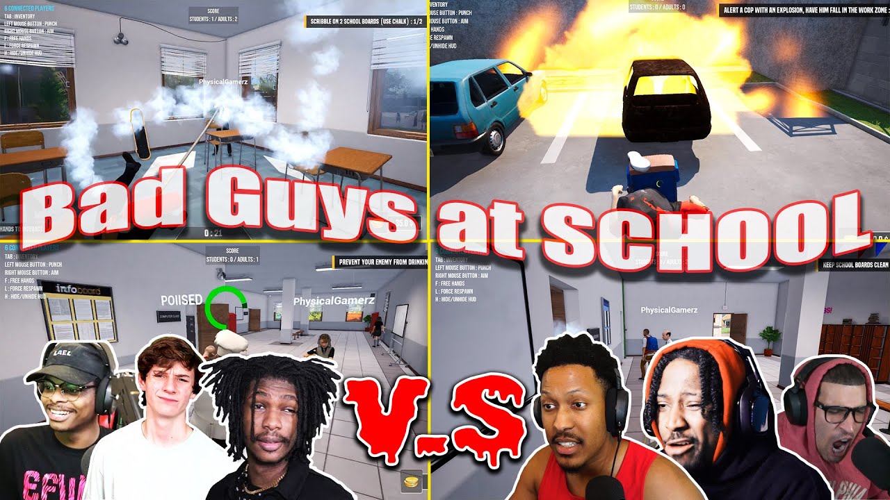 The ULTIMATE Showdown | Bad Guys at School | Ft{ @iBerleezy @ImDontai @POiiSED @PG @Rico The Giant