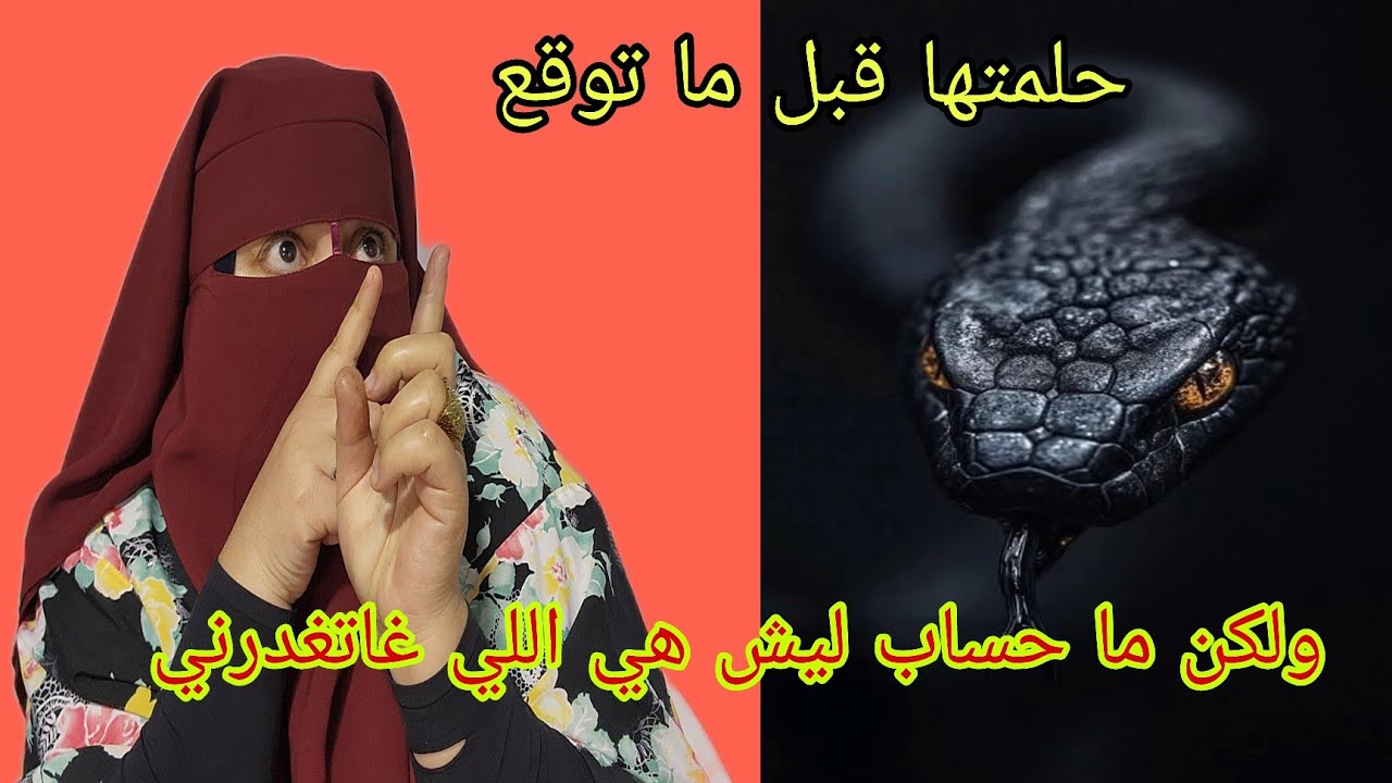 قبل ما توقع الواقعه حلمت الفعى🐍 كبيره كوبرا😱 دايره لداري وما حساب ليش هي تدي لي راجلي😭