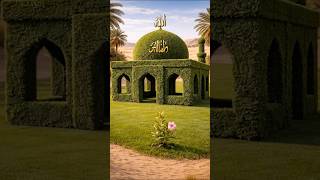 Old Man Builds A Mosque From Gr