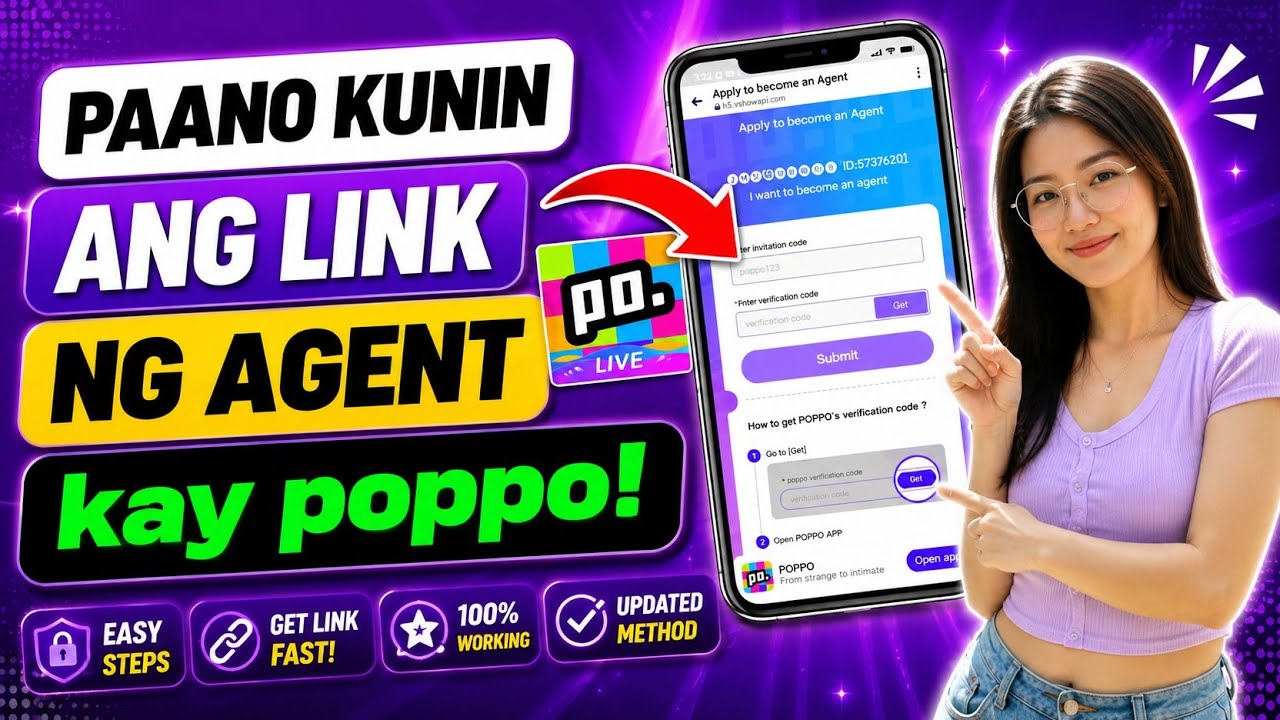 Paano Kunin Ang Link Ng Agent Kay Poppo Para Makapag Envite Ng Sub ...