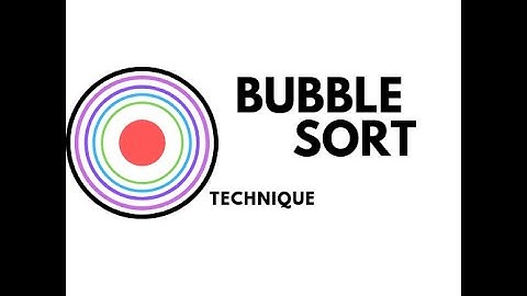 Bubble sort