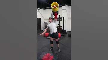 Strongman circus dumbbell #strongman #gym #workout