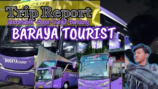 TRIP REPORT ‼️ JABODETABEK-BOGOR-BANDUNG PO. BARAYA TOURIST PARIWISATA FT ARL ITERA//KULIAH LAPANGAN