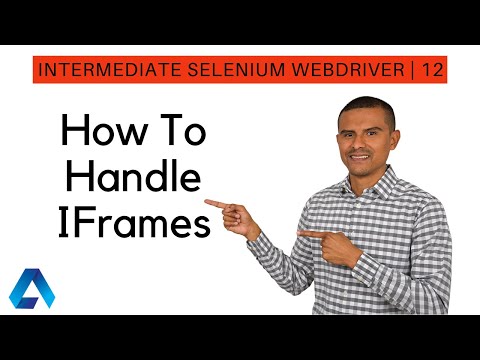 How to handle iframes in Selenium WebDriver