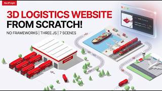 NordFreight — Interactive 3D Website for a Logistics Company | Three.js Case Study