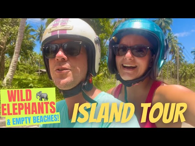 🌴Koh Phangan 2022 – Island Tour!🛵| WILD Elephants, Talking Birds & CHEAP BEERS🍻 EP62