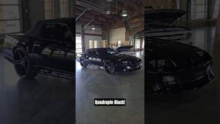 Black Everything On This Iroc Camaro