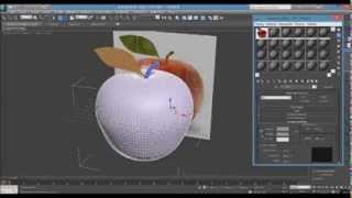 How To Do Apple Modeling with 3ds Max Beginners Tutorials (3d Studiomax)