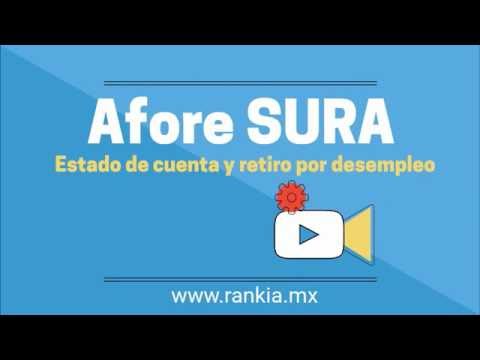 Afore SURA: estado de cuenta y retiro por desempleo