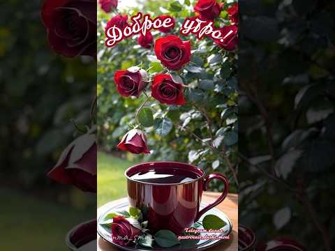 #доброеутро #длявасдрузья #музыкальнаяоткрытка #сдобрымутром #доброеутрооткрытки #видеоролики #cute