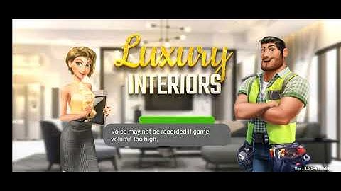 Luxury Interiors Gameplay 1 for Android/iOS - My Home Design