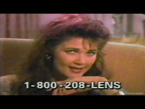 1998 Acuvue commercial featuring Lynda Carter