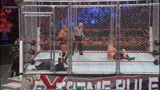 triple h vs brock lesnar steel cage match: extreme rules 2013