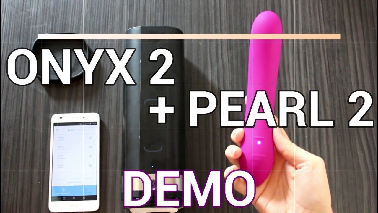 Kiiroo Onyx 2 + Pearl 2 Demo (Interactive Couple Set with and without the  App) - YouTube