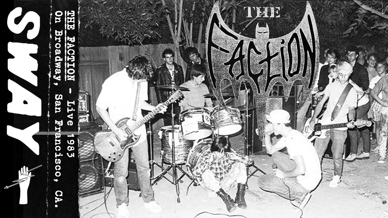 The Faction - LIVE - 1983 On Broadway, San Francisco, CA.