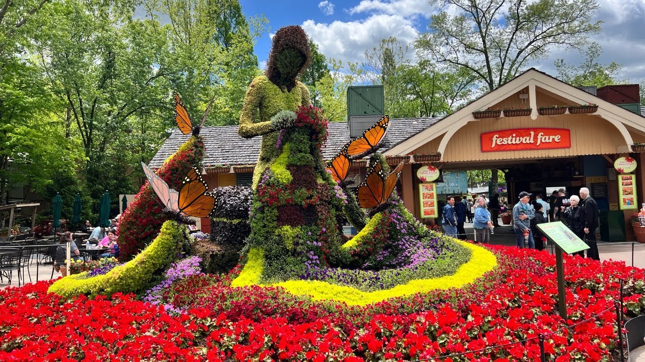 Dollywood 2023 Update Flower & Food Festival YouTube