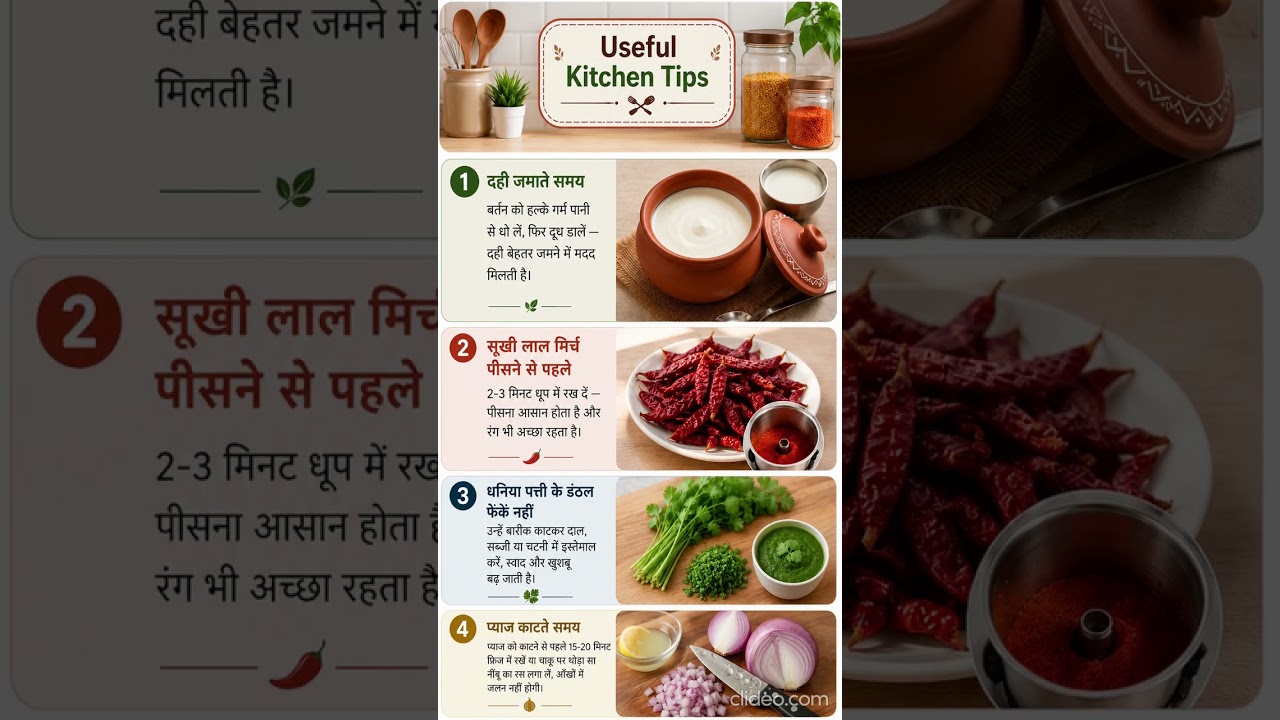 😲 99% लोग नहीं जानते ये Useful Kitchen Tips! 🔥 #shorts #viralshorts