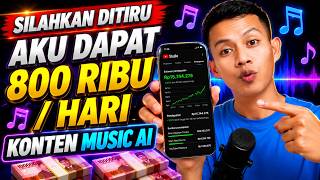 TUNGGU APA LAGI! Aku Aja Dapat 800 Ribu / Hari Dari Youtube konten Music AI - FULL TUTORIAL