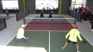 Chicken-N-Pickle Pickleball OMD 1/16 Finals Game 1 Barnes Barnes vs Dave Weinbach and Kyle Yates