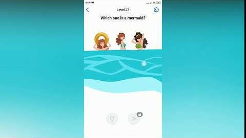 Easy Game - Which one is a mermaid? - Level 27 solution