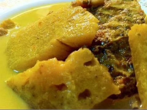 Taha Masak Gulai Nenas Ikan Masin - YouTube