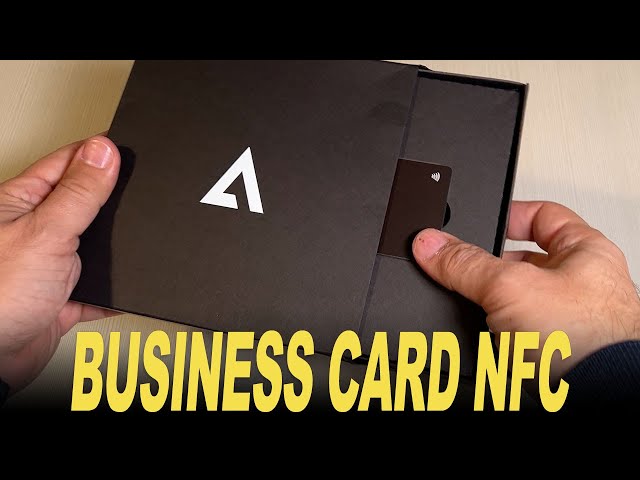 Avacard: biglietto da visita digitale NFC con QR Code 