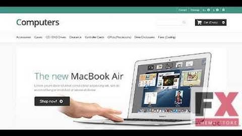 Preview Responsive Computers Store PrestaShop  TMT