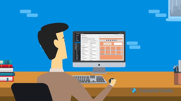 Animated screencast video