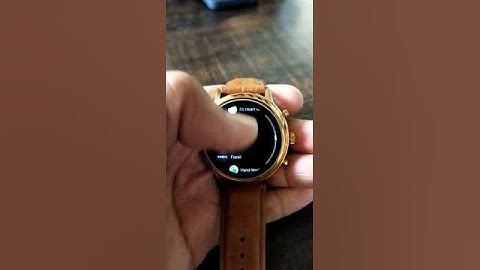 All new Fossil Smart Watch with Google OS...