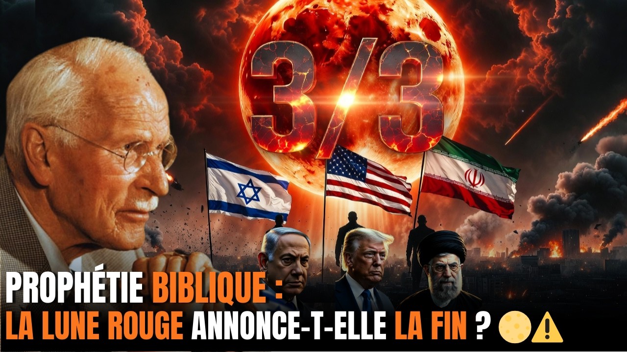 PROPHETIE BIBLIQUE 03/03 : LUNE DE SANG ET L’AVERTISSEMENT POUR ISRAEL, L’IRAN ET LES ETATS-UNIS