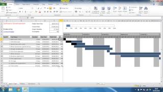 http://www.computergaga.com/blog/excel-gantt-chart-template/ Create a Gantt Chart in Excel to plan and track the progress of a 