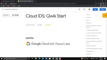 Cloud IDS: Qwik Start | Qwiklabs [GSP994] | SecurityChallenge |