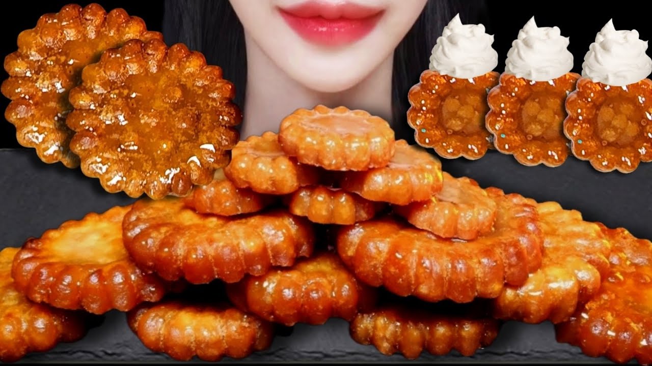 YAKGWA 약과 KOREAN HONEY PASTRY COOKIES TRADITIONAL PASTRY GINGER HANGWA ...