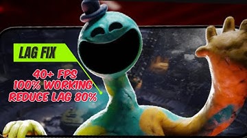 Poppy playtime chapter 4 LAG FIX 100% WORKING TRICK 😱😀||MOB ENTERTAINMENT||