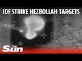 Israel Hamas War: IDF strikes Hezbollah terror targets in Lebanon overnight