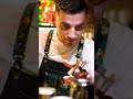 Bartender Making Fire Cocktail 🔥 | Cinematic Cocktail Content at Serra Brussels