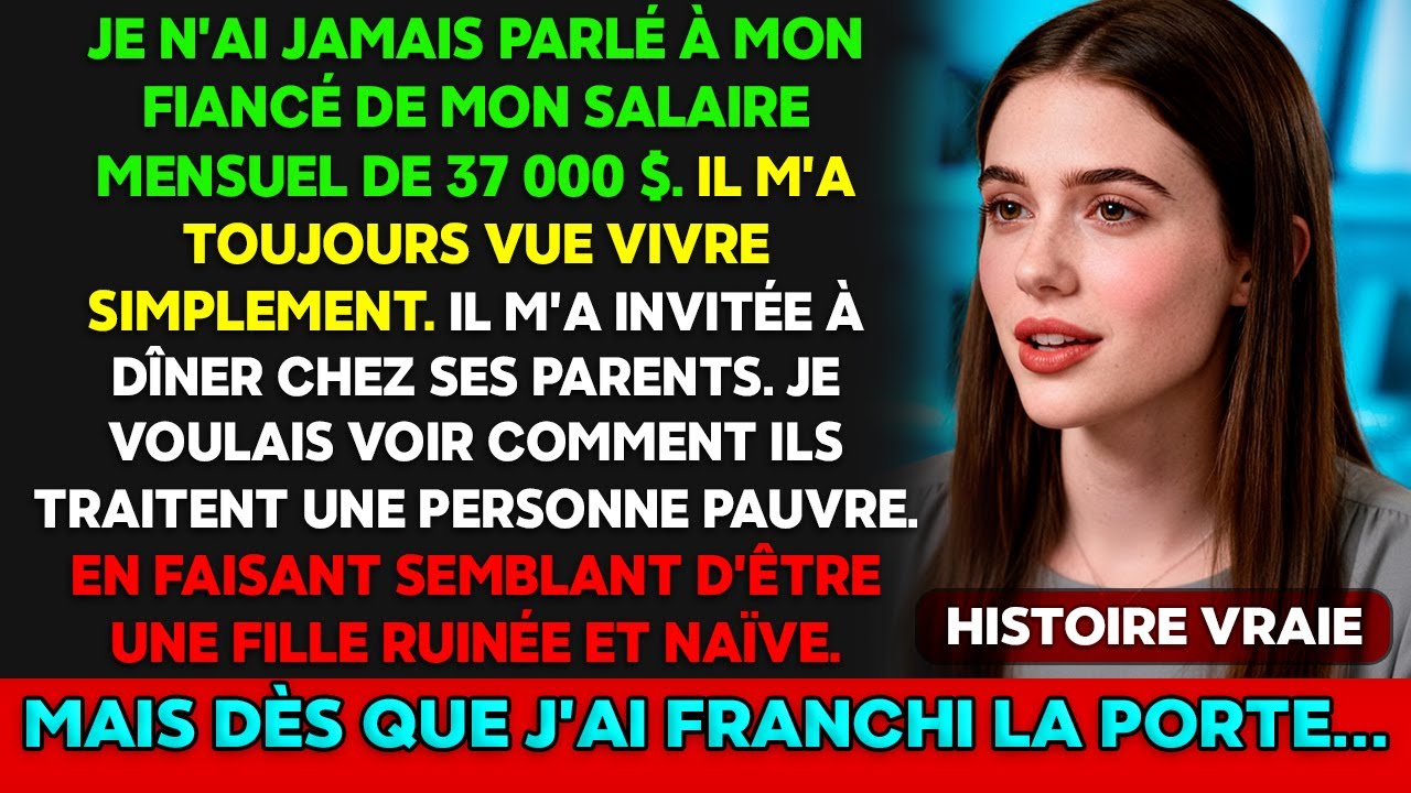 J’ai joué la fille pauvre et naïve face à la famille de mon fiancé - et voilà ce qui s’est passé…