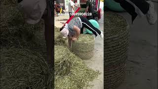 Baling machine, fermented feed, suitable for all locations #pelletmill ba le r #machine