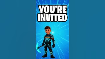 Video Game Animated Invite