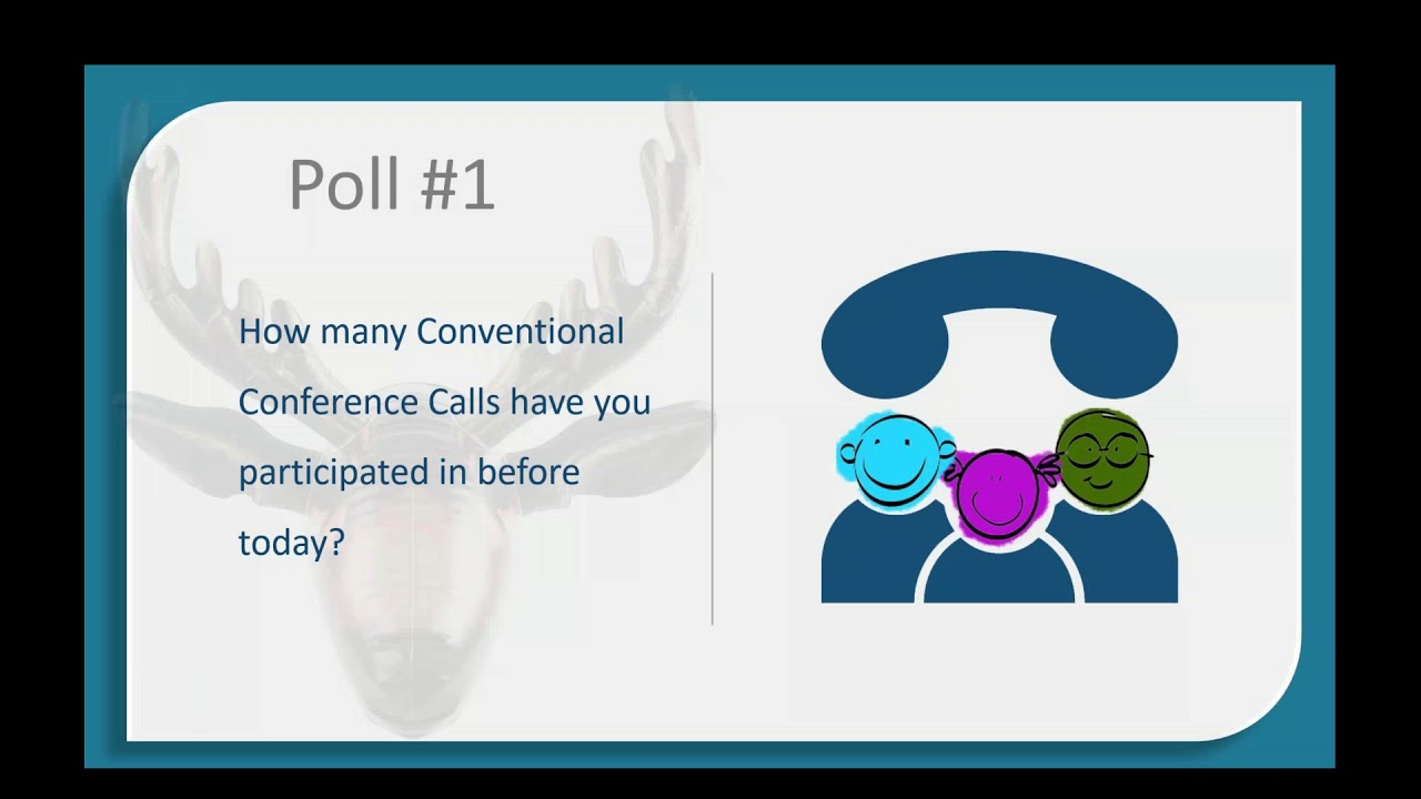 Conventional Conference Call 2018