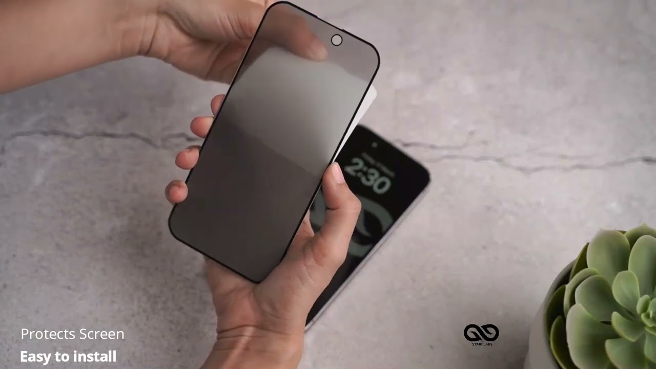 Privacy Matte Tempered Glass