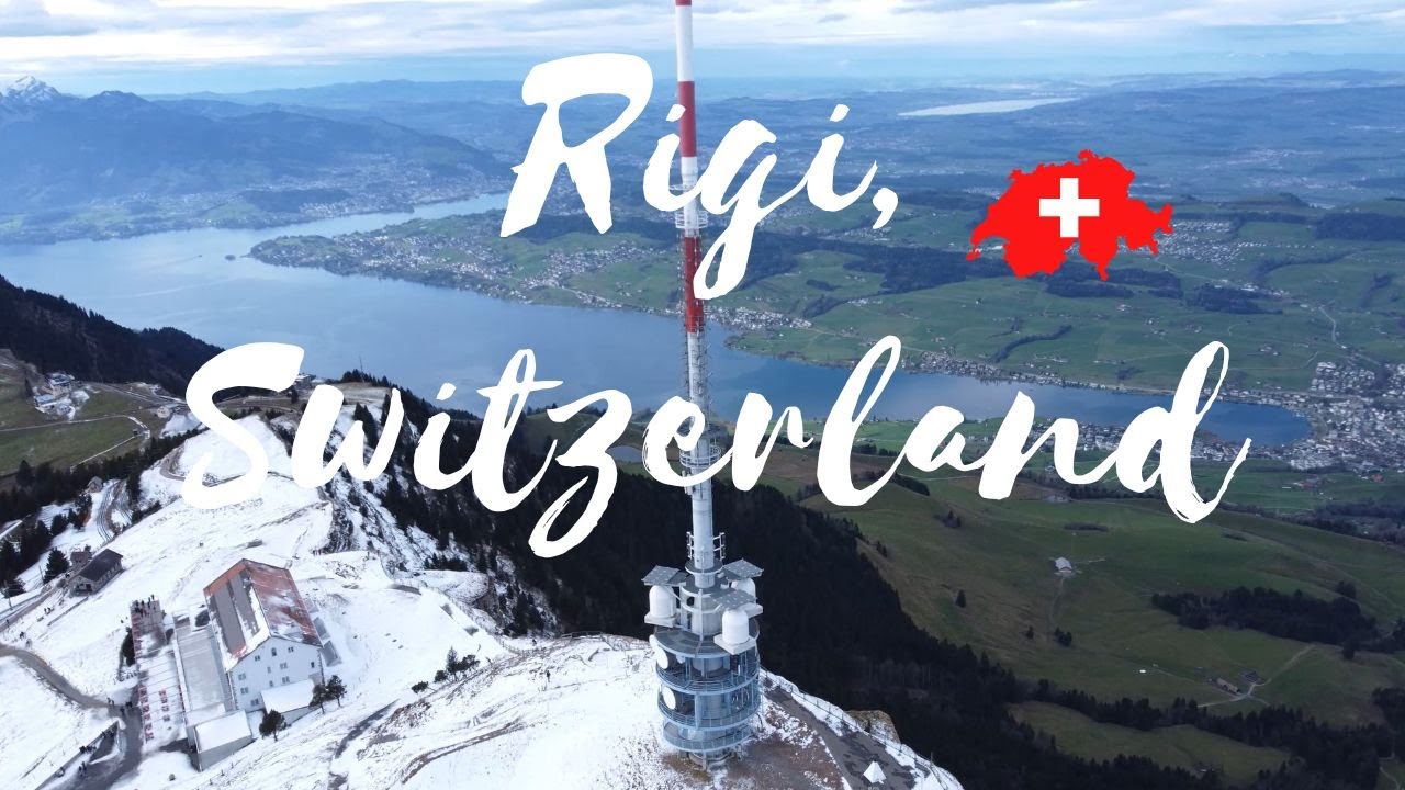 🏞️ Rigi Mountain, Switzerland Drone Flight Video | World from Above