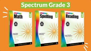 Spectrum Grade 3 Workbooks