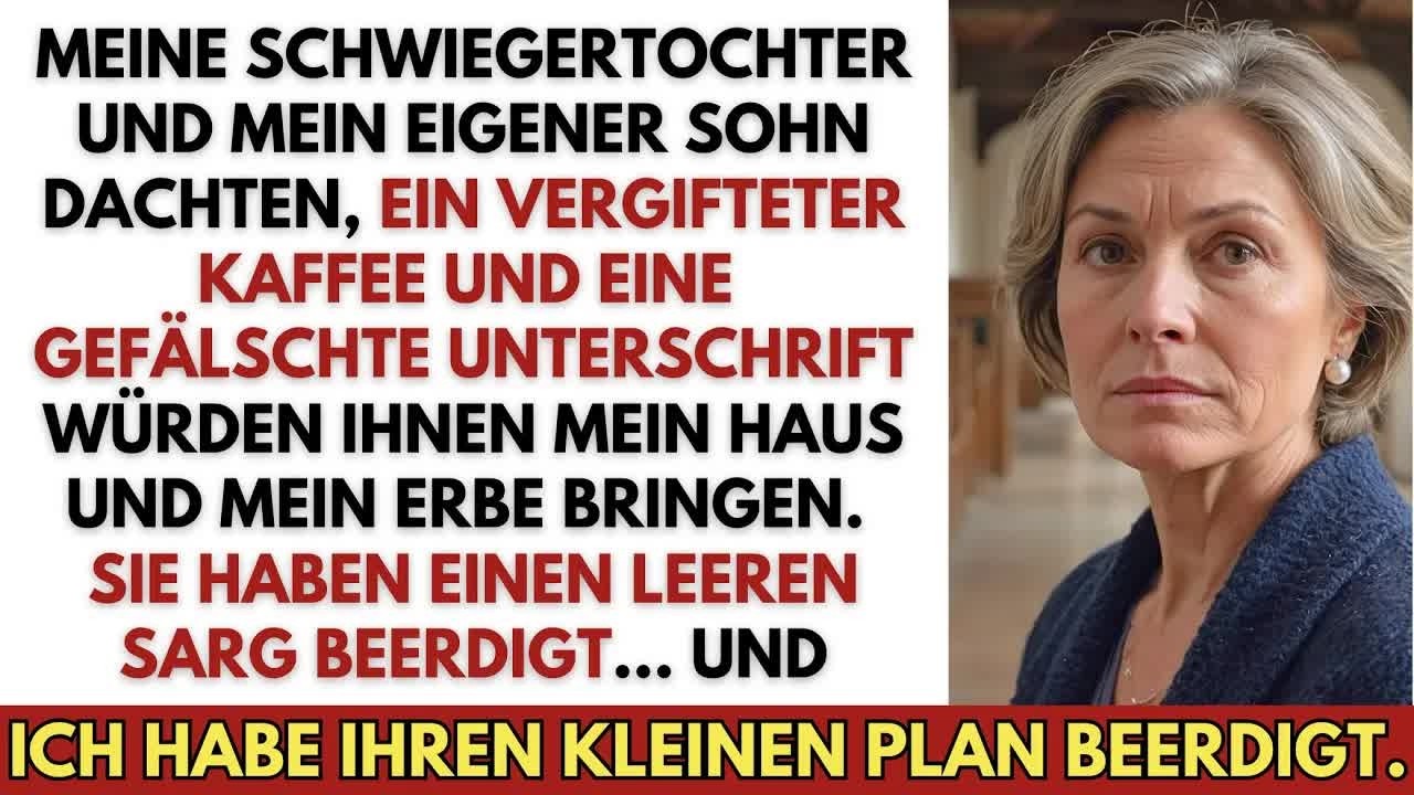 Meine Schwiegertochter versuchte, mich für das Erbe loszuwerden    doch ich hatte eine Überrasch